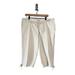 Disney Pants & Jumpsuits | Dcl Disney Cruise Line Khaki Tie Capris With Blue Embroidered And Snap Pockets | Color: Tan | Size: Xl