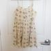 Urban Outfitters Dresses | Floral Urban Outfitters Mini Sundress | Color: Cream | Size: Xs