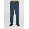 Stoffhose CRUZ "Reagan", Herren, Gr. S, EURO-Größen, blau (dunkelblau, denim), 55% Leinen, 45% Baumwolle, unifarben, casual, Hosen, aus angenehmem Leinen-Baumwoll-Mix