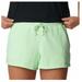 Columbia Shorts | Defect Columbia Women's Trek French Terry Paperbag Short Green Size L $50 2b308 | Color: Green | Size: L