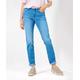 5-Pocket-Jeans BRAX "Style MARY" Gr. 48K (24), Kurzgrößen, blau (hellblau) Damen Jeans 5-Pocket-Jeans