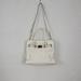 Michael Kors Bags | Michael Kors Hamilton Women Bag Large White Leather Crossbody Satchel Tote | Color: Gold/White | Size: Os
