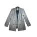 Anthropologie Jackets & Coats | Maeve Anthropologie Grey Tweed Houndstooth Oversized Blazer Jacket Womens 6 | Color: Black/White | Size: 6