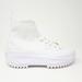 Converse Shoes | New Converse Run Star Hike Hi All White Platform Shoe Sneaker Women's Size 7.5-9 | Color: White | Size: 8