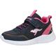 Sneaker KANGAROOS "K-NY Chip EV" Gr. 24, blau (navy, pink) Schuhe Sneaker