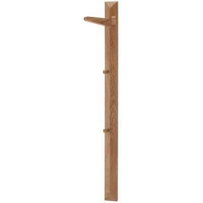 Garderobenpaneel MCA FURNITURE "BANTRY Garderobenpaneel W3-1", beige (naturfarben), B:27cm H:120cm T:20cm, Massivholz, Garderobenpaneele, Leiste Image