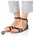 Madewell Shoes | Madewell Boardwalk Sandal Black Size 7 | Color: Black/Brown | Size: 7