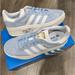 Adidas Shoes | New Adidas Womens Gazelle Bold Clear Sky - Size 8 Us - Suede Blue Id6991 Shoes | Color: Blue/White | Size: 8