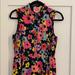 Kate Spade Dresses | Kate Spade Floral Bouquet Midi Dress | Color: Black/Pink | Size: 8