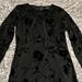 Ralph Lauren Dresses | Black Dress With Black Velvet Detail | Color: Black | Size: 8