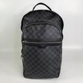 Louis Vuitton Bags | Louis Vuitton Michael Nm Backpack Damier Graphite Black 16" Laptop | Color: Black | Size: Os