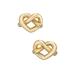 Kate Spade Jewelry | Kate Spade Crystal Accented Love Knot Stud Earrings | Color: Gold | Size: Os