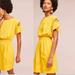 Anthropologie Dresses | Anthropologie Plenty By Tracy Reese Ivetta Tie Sleeve Mini Dress Yellow Size M | Color: Yellow | Size: M