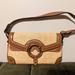 J. Crew Bags | J.Crew Beige And Brown Leather Straw Satchel Purse Bag | Color: Brown/Tan | Size: Os