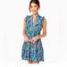 Lilly Pulitzer Dresses | Lilly Pulitzer Briela Lileeze Swing Dress | Color: Blue/Green | Size: S