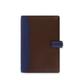 Filofax Personal Nappa Leather 2019 Organiser - Chocolate/Blue