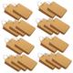 COHEALI 20 Pcs Card Stock Teacher Supplies Mini Note Pads School Note Cards Colorful Binder Clips Notebook for Studying Index Cards Self Made Extra Thick Kraft Paper Blank Card Office