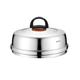 Pot Lids Pan Lid Stainless Steel Lid Pan Lid Cover with handle Frying Pan Cover Household Visible Pan Lid Glass Pot Lids Replacement Pot Lid Saute Pan Lids (Size : 36#)