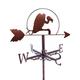 Stainless steel weather vane for house, garage, barn, garden, outdoor garden decoration wind direction indicator - wind direction measuring tool