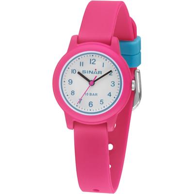 Quarzuhr SINAR, rosa, Armbanduhren, Kinder, Armbanduhr, Kinderuhr, Mädchenuhr, bis 10bar wasserdicht,Geschenkidee Image