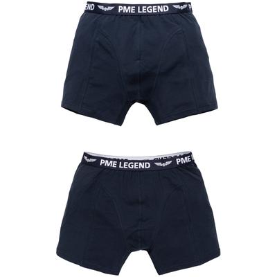Boxershorts PME LEGEND, Herren, Gr. XXL, blau (schwarz sapphire), Jersey, Obermaterial: 95% Baumwolle, 5% Elasthan, körpernah, Unterhosen Image
