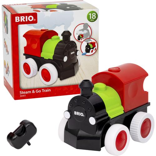"Modelleisenbahn-Set BRIO ""Push & Go Zug"" Modelleisenbahnen bunt Kinder Modelleisenbahn-Sets mit Dampf"