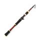 Fishing Rod Kit 1.8m -2.7m Red lure fishing Rod carbon rod 7-28g Lure Weight Spinning Casting Rod Portable Travel Telescopic Fishing Rod Pole Fishing Pole Combo Set