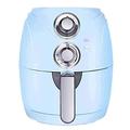 Capacity Air Fryer Machine Blue - Smokeless Household Automatic Power-Off with Timer and Temperature Control - Useful Home Appliance