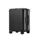 Travel Suitcase Luggage, Expandable Suitcase, Men's and Women's Trolley Suitcase, Boarding Suitcase, Leather Suitcase Trolley Case (Color : Black, Size : 26)