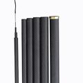 Fishing Poles Carbon Fiber Telescopic Fishing Rods Power Hand Pole 2.7M-10M Ultra Light Hard Freshwater Carp Stream Rod Pole Elastics For Fishing (Color : Black, Length : 7.2m)