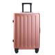 Travel Suitcase New Suitcase Boarding Code Box Suitcase Ins Fashion Leather Suitcase Trolley Suitcase for Men and Women Trolley Case (Color : Pink, Size : A)