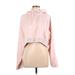 Adidas Pullover Hoodie: Pink Tops - Women's Size Large