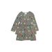 Hanna Andersson Dress: Gray Polka Dots Skirts & Dresses - Kids Girl's Size 5