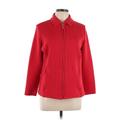 Breckenridge Jacket: Red Jacquard Jackets & Outerwear - Women's Size Large Petite