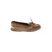 Sperry Top Sider Flats Brown Shoes - Women's Size 7 1/2