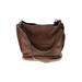 Longchamp Leather Satchel: Brown Solid Bags