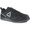 Reebok Zprint Athletic Oxford Steel Toe Work Shoe - Men's Wide Black 13 690774502499