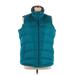 Lands' End Vest: Teal Jackets & Outerwear - Women's Size 1X