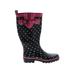 Rain Boots: Purple Shoes - Women's Size 6