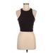 Divided by H&M Active Tank Top: Brown Activewear - Women's Size Medium