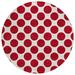 Red 0.19 in Area Rug - Addison Rugs Machine Washable Indoor/Outdoor Chantille ACN980 | 0.19 D in | Wayfair ACN980RD8RO