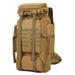 70l Hiking Backpack for Men Waterproof Military Camping Rucksack Travel Daypack