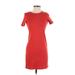 Wilfred Free Casual Dress - Bodycon: Red Solid Dresses - Women's Size Small