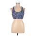 Tek Gear Sports Bra: Blue Activewear - Women's Size X-Large