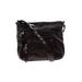 Stone Mountain Leather Crossbody Bag: Black Bags