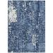 Blue 168 x 120 x 0.19 in Area Rug - Orren Ellis Alegandro Area Rug w/ Non-Slip Backing Polyester | 168 H x 120 W x 0.19 D in | Wayfair
