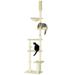 Tucker Murphy Pet™ Engilbert 90.5" H Cat Tree, Sisal | 90.5 H x 21.25 W x 13.5 D in | Wayfair 94202839BBB449FF96D128C1EB2B91D1