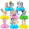 Elch Bluey Figuren Geburtstag Dekorationen Party Supplies Kinder Geburtstag Waben Ornamente Desktop Dekoration Requisiten Geschenk