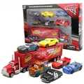 7 pz/set Pixar Car 3 Lightning Mcqueen Uncle Truck Jackson Storm 1:55 Diecast Metal Car Model Toys