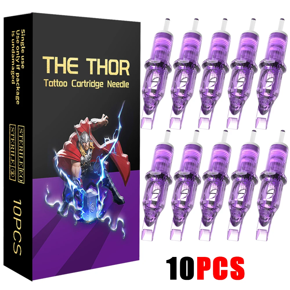 YILONG 10 Stück Einweg-Tattoo-Patronennadel, Einzelpaket, RM-Serie, Tattoo-Nadel für Tattoo-Maschinenversorgung Image
